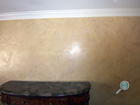 Venetian plaster can have a smooth, reflective finish that looks similar to polished marble Venetian plaster can have a smooth, reflective finish that looks similar to polished marble