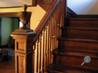 Antique staircase in need of restoration Antique staircase in need of restoration